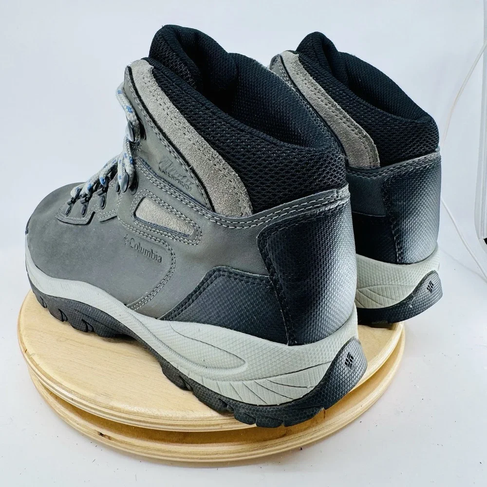 Columbia Newton Ridge Waterproof Hiking Boots Shoes Women's 11 Gray Trail